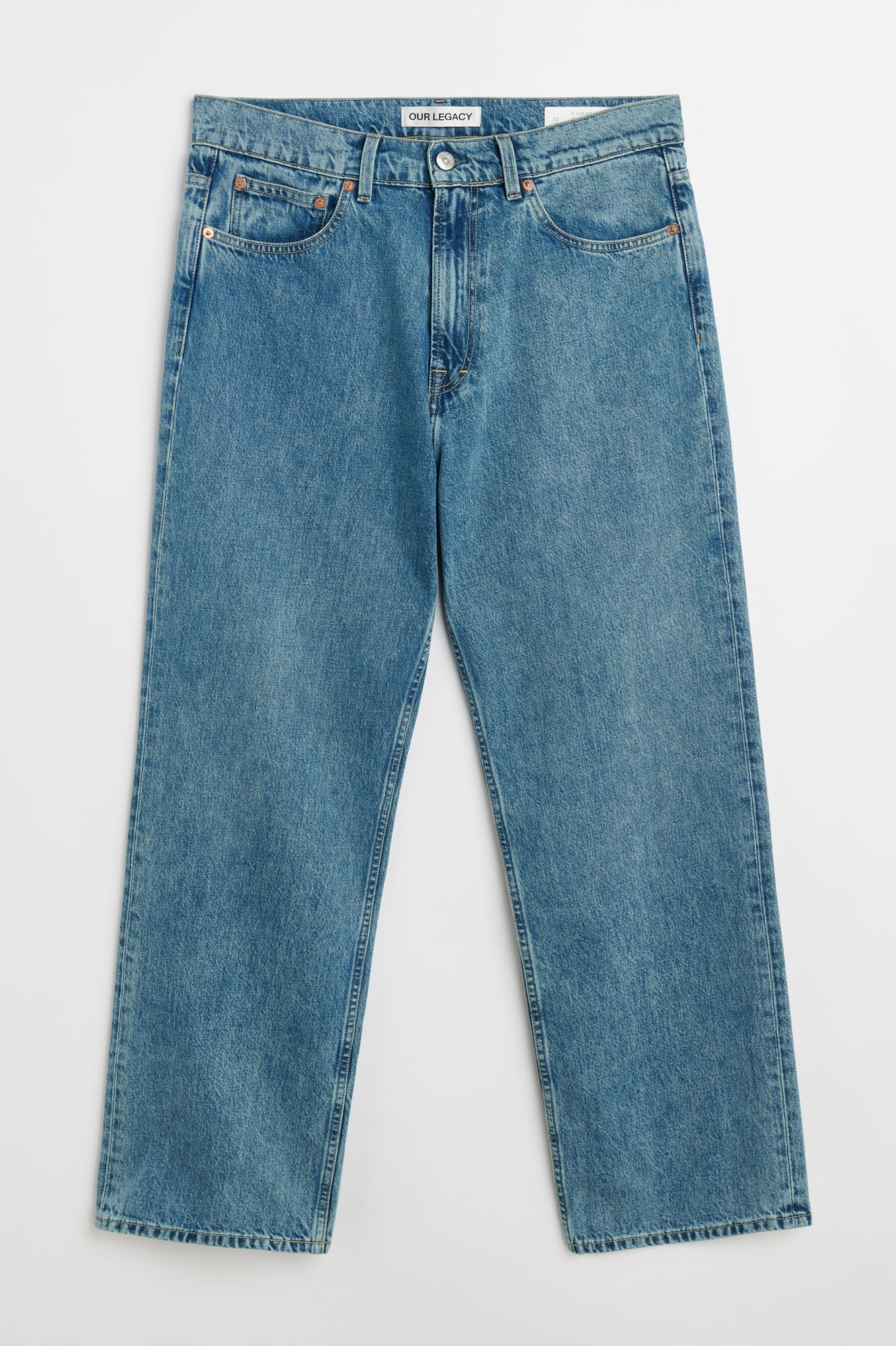 Our legacy THIRD CUT Blue Tech Wash Denim