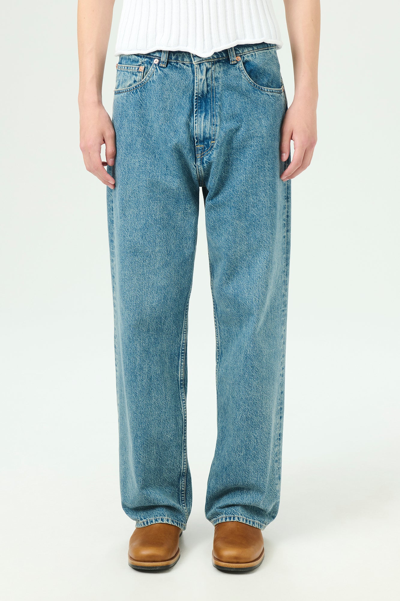 Our legacy THIRD CUT Blue Tech Wash Denim