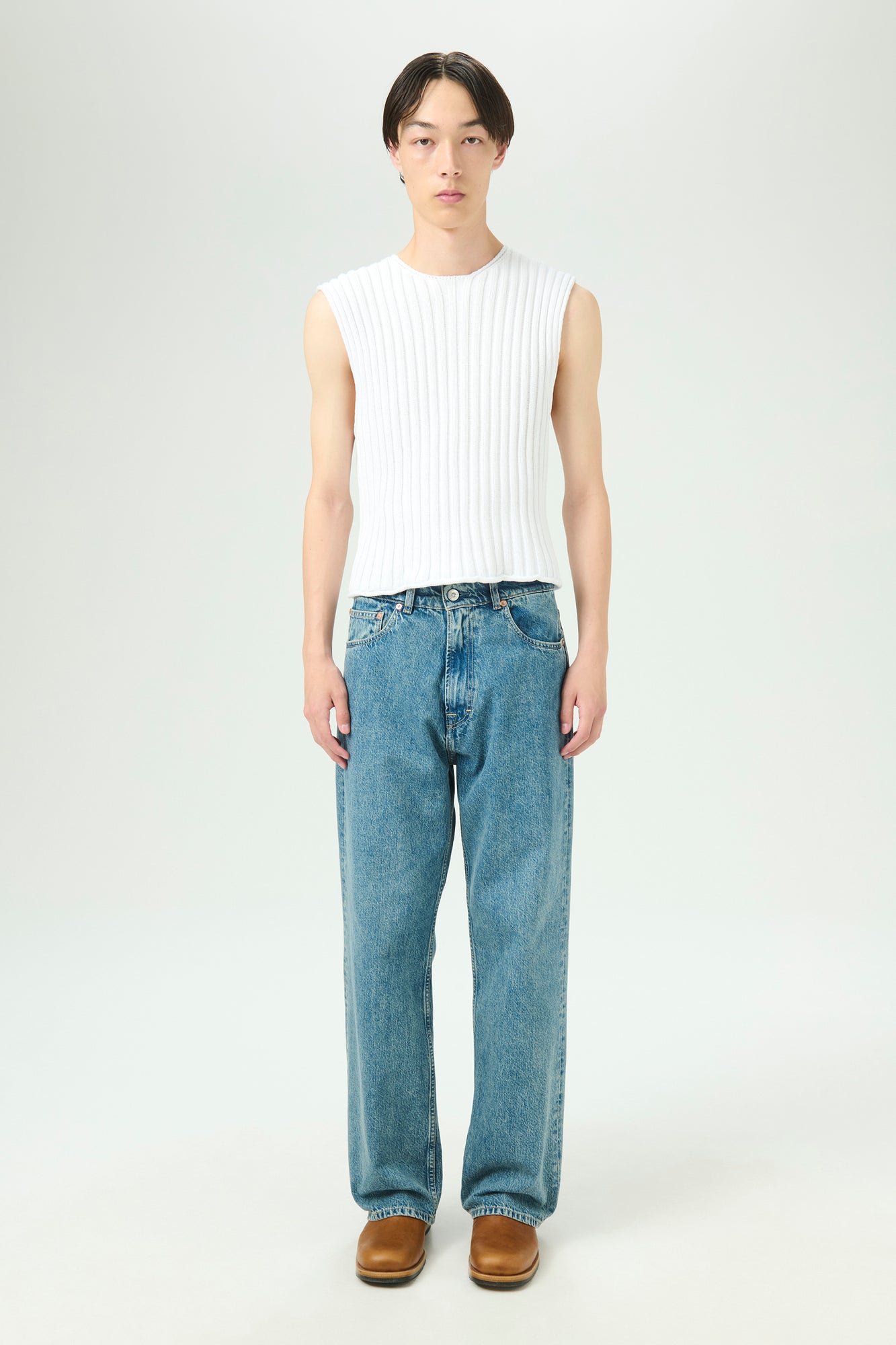 Our legacy THIRD CUT Blue Tech Wash Denim