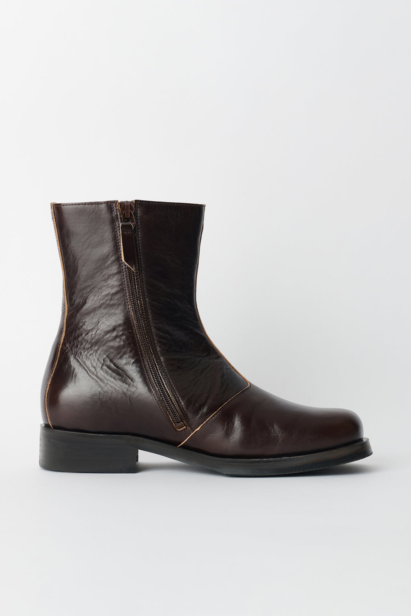 OUR LEGACY Camion Boot Deep Amricano Leather