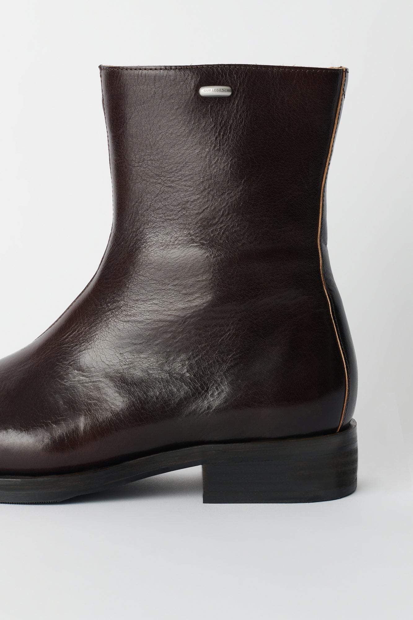 OUR LEGACY Camion Boot Deep Amricano Leather