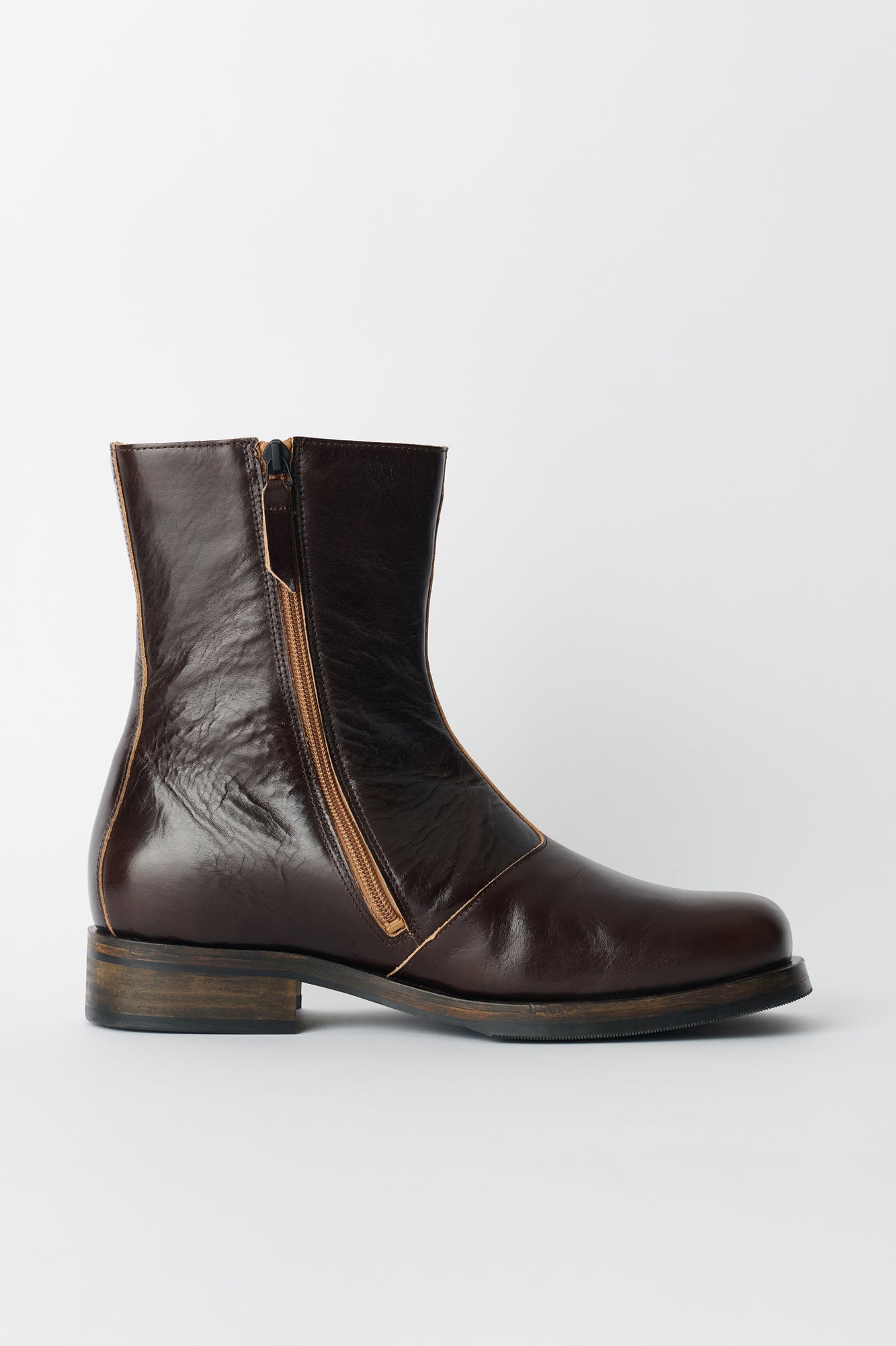 OUR LEGACY Camion Boot Deep Amricano Leather