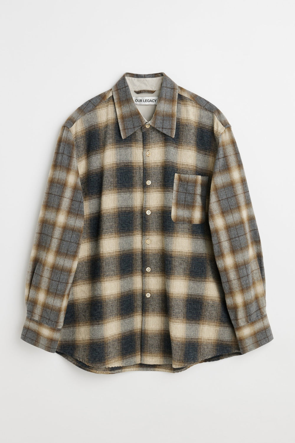 OUR LEGACY ABOVE SHIRT DOYLE CHECK LAGGER FLANNEL