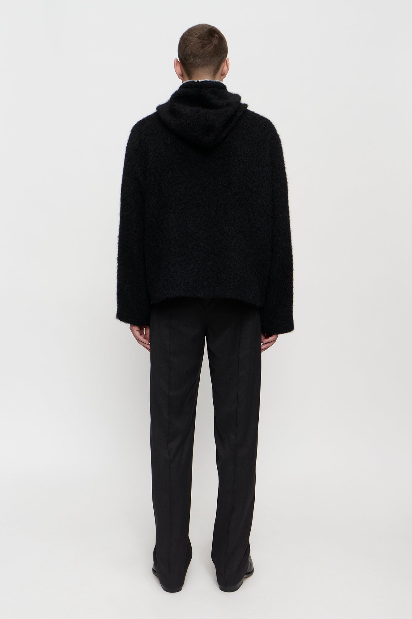 OUR LEGACY FULL ZIP HOOD Black