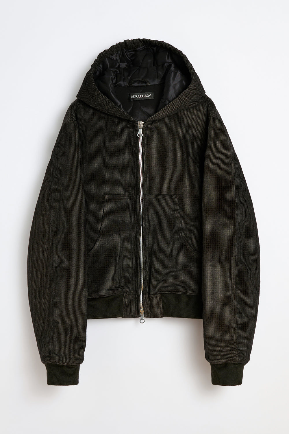 Our legacy BANK JACKET Black Coated Wash