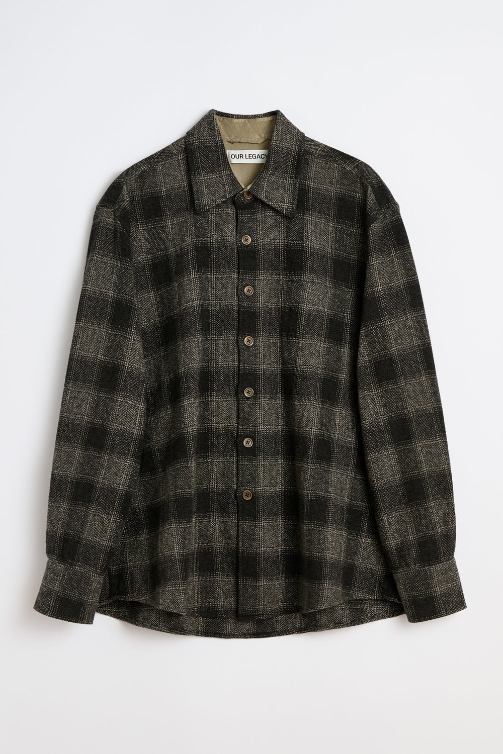 OUR LEGACY ABOVE SHIRT Oakland Low Twist Check