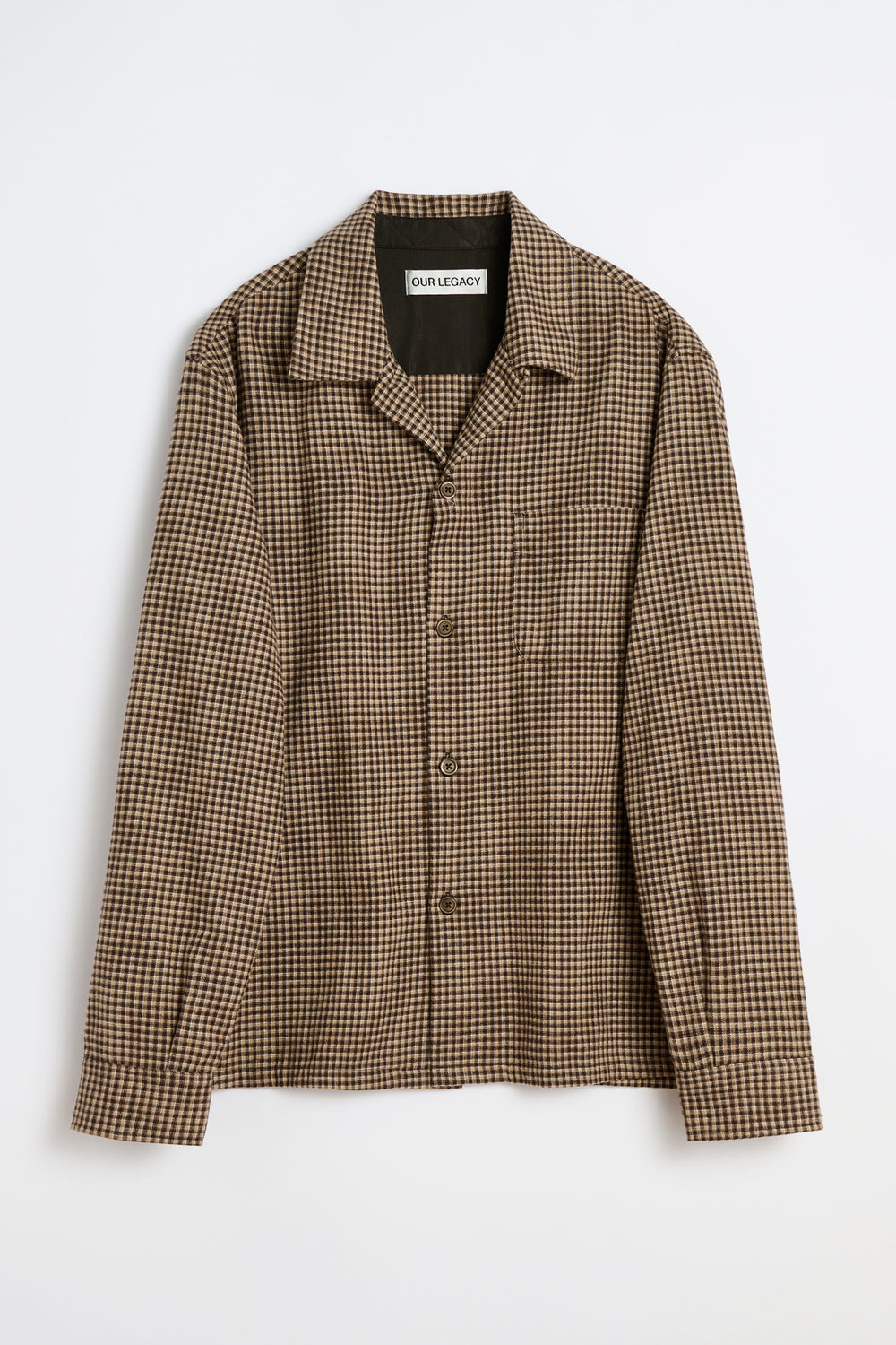 OUR LEGACY HEUSEN SHIRT Endino Flannel Check