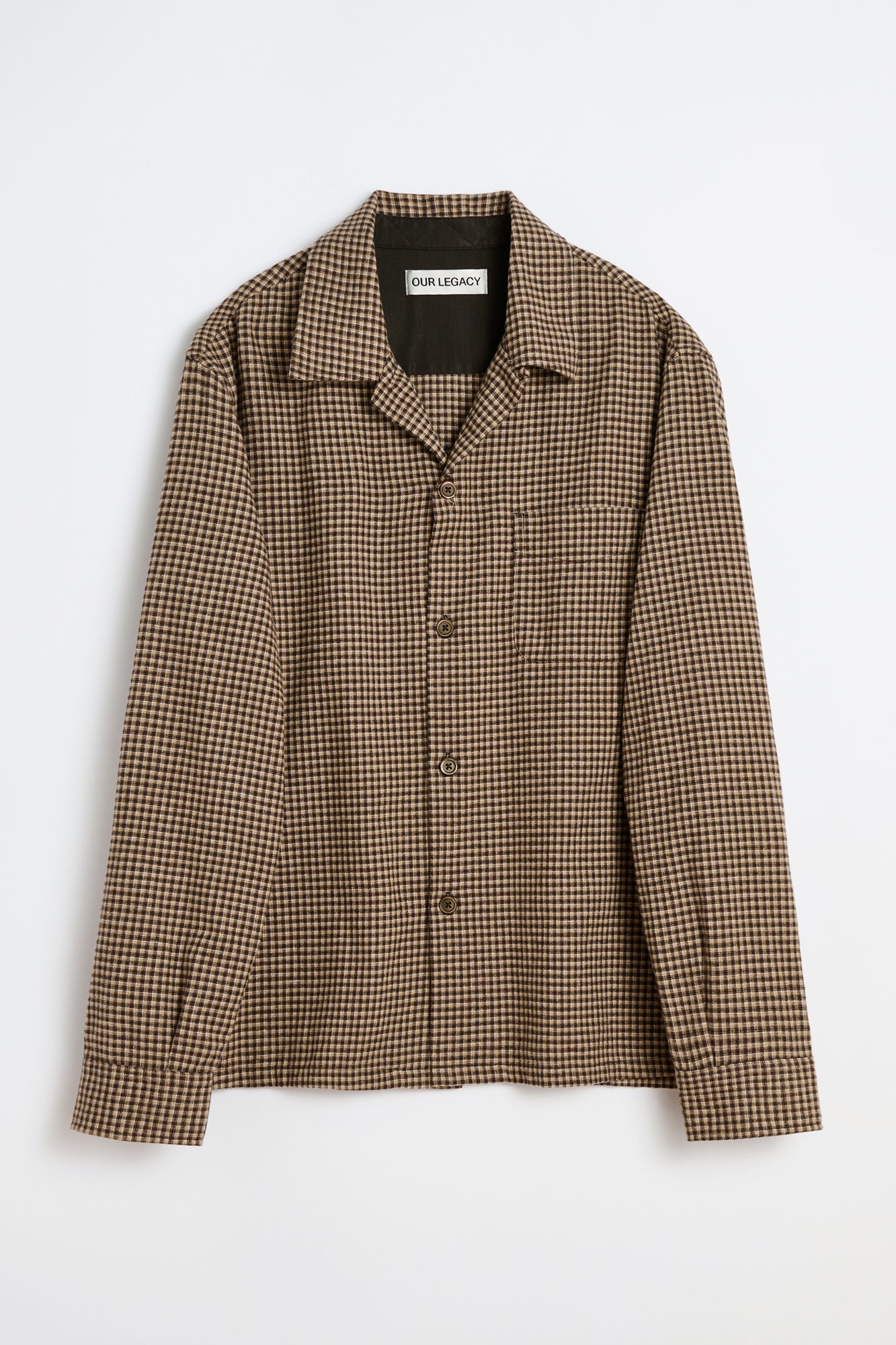 OUR LEGACY HEUSEN SHIRT Endino Flannel Check