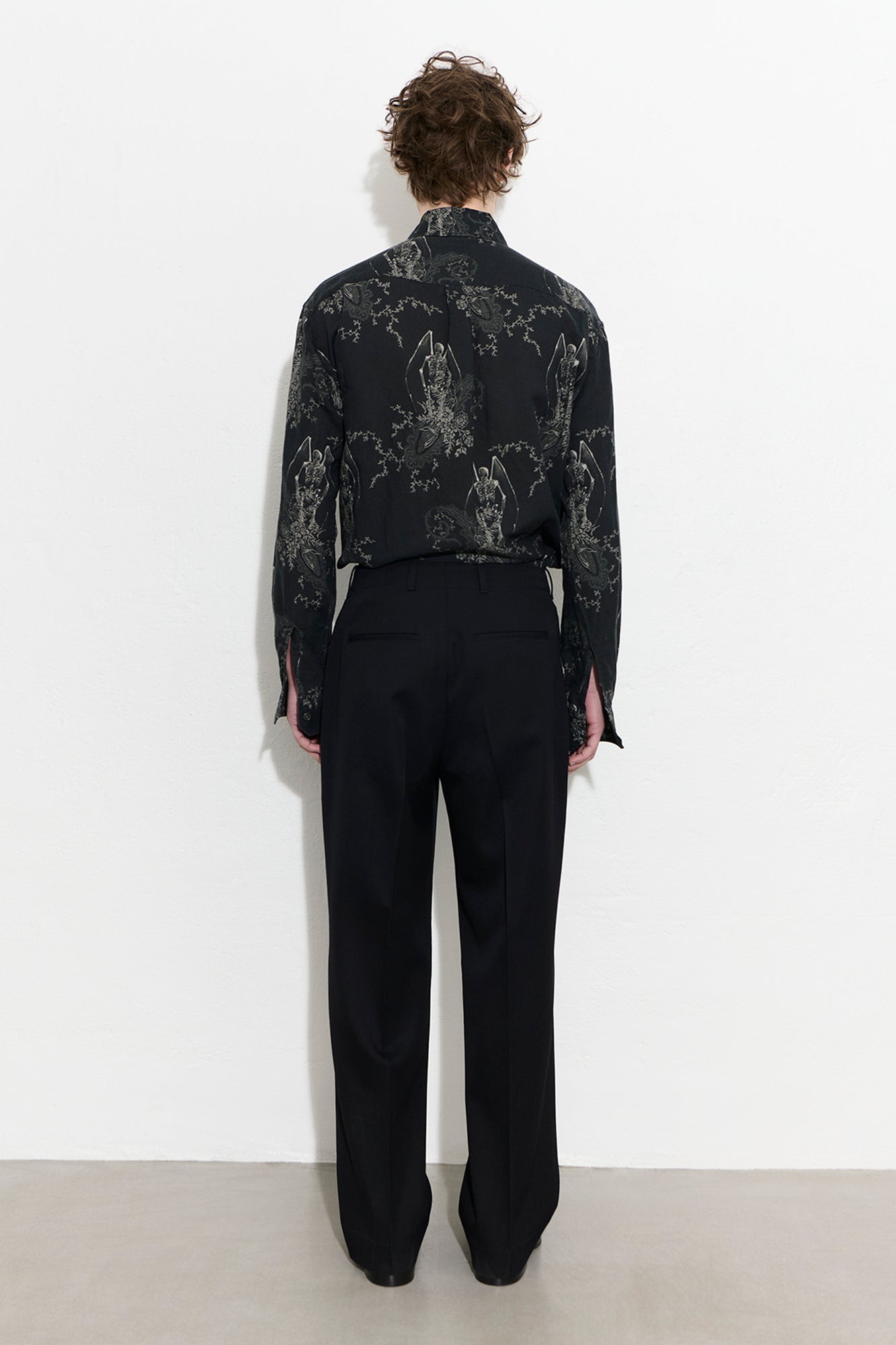 OUR LEGACY BORROWED CHINO Coarse Black Gabardine