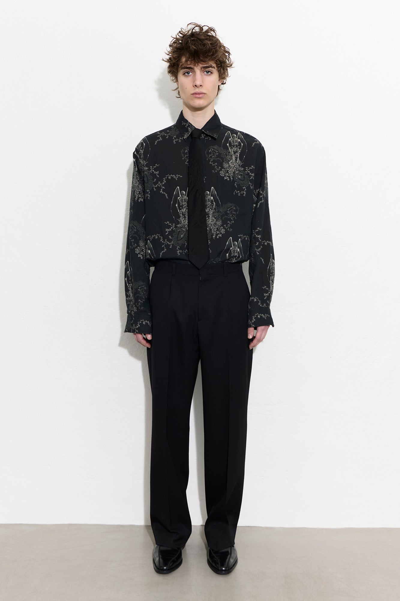 OUR LEGACY BORROWED CHINO Coarse Black Gabardine