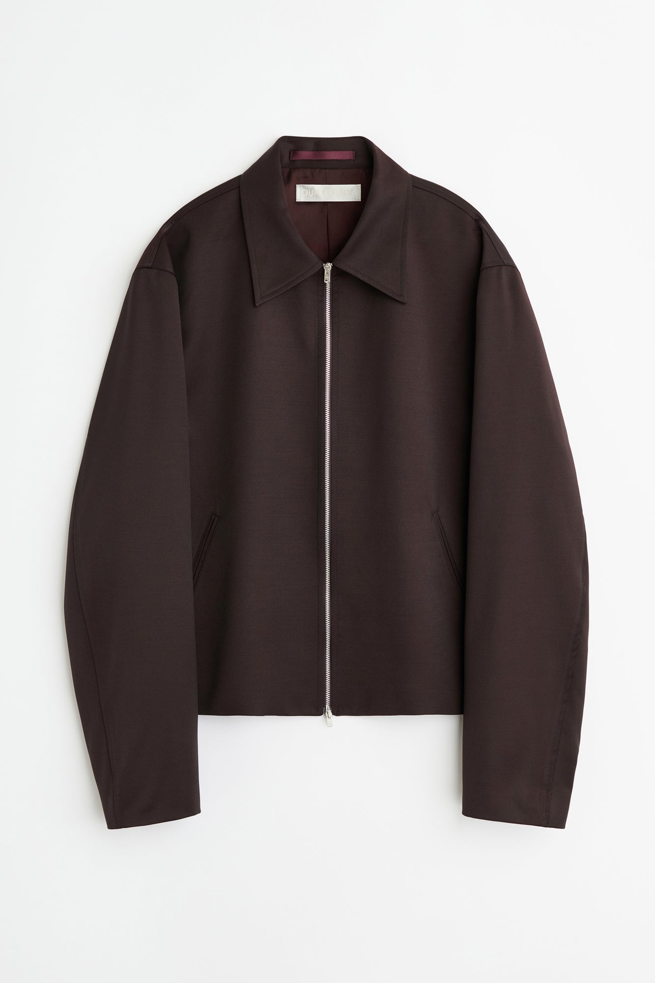 Our Legacy Mini Jacket Crushed Grape Formflex Weave