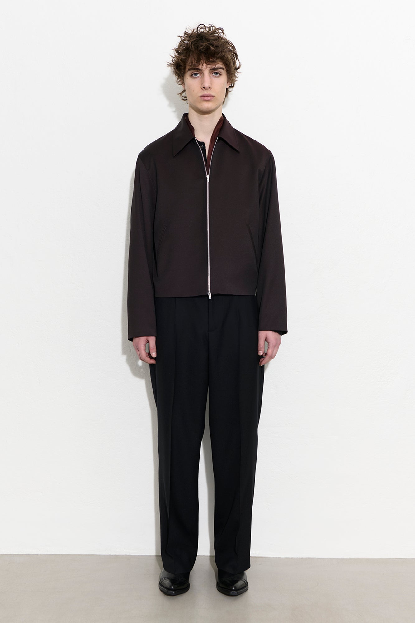 Our Legacy Mini Jacket Crushed Grape Formflex Weave