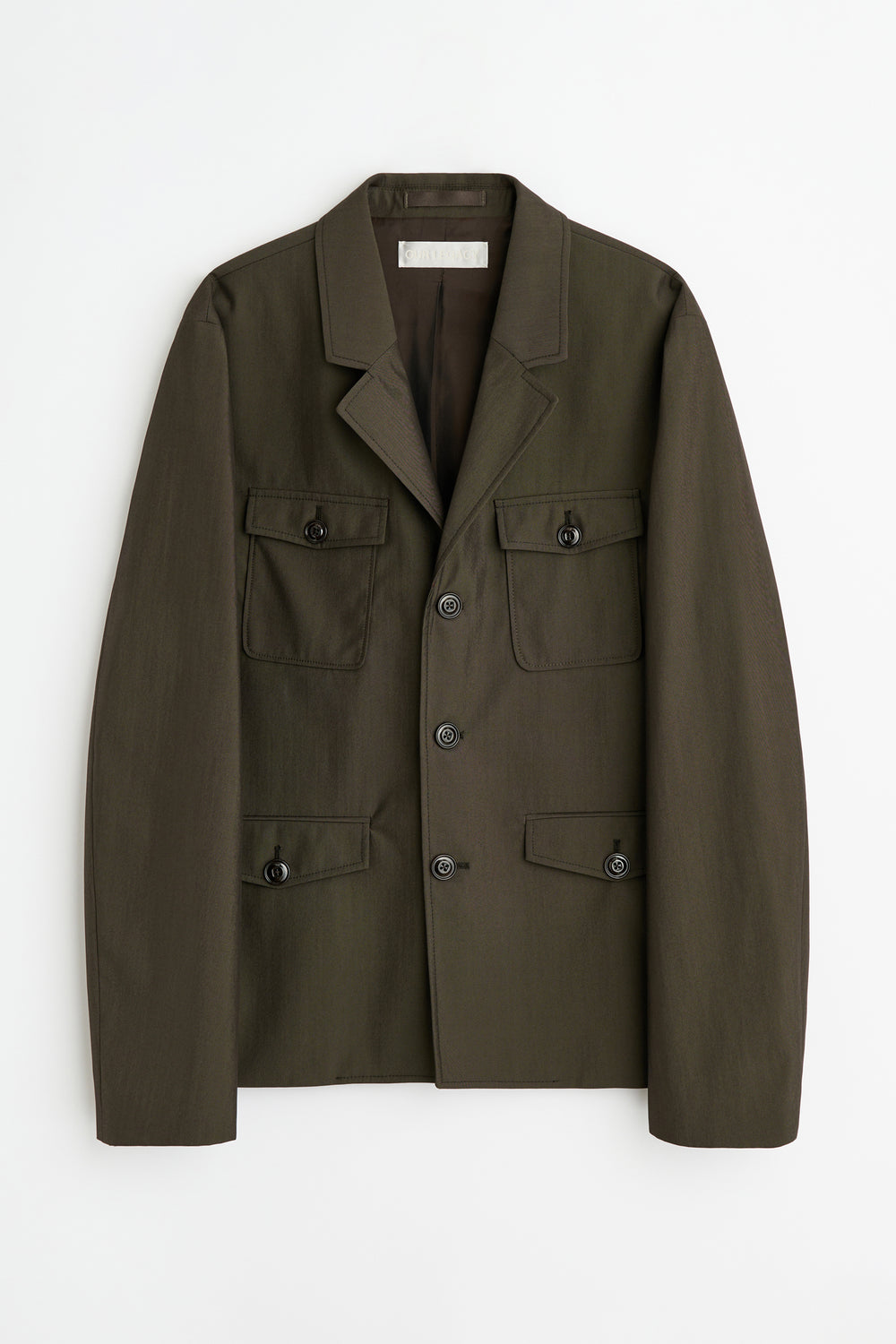 OUR LEGACY TRIP BLAZER Glazed Brown Durawool