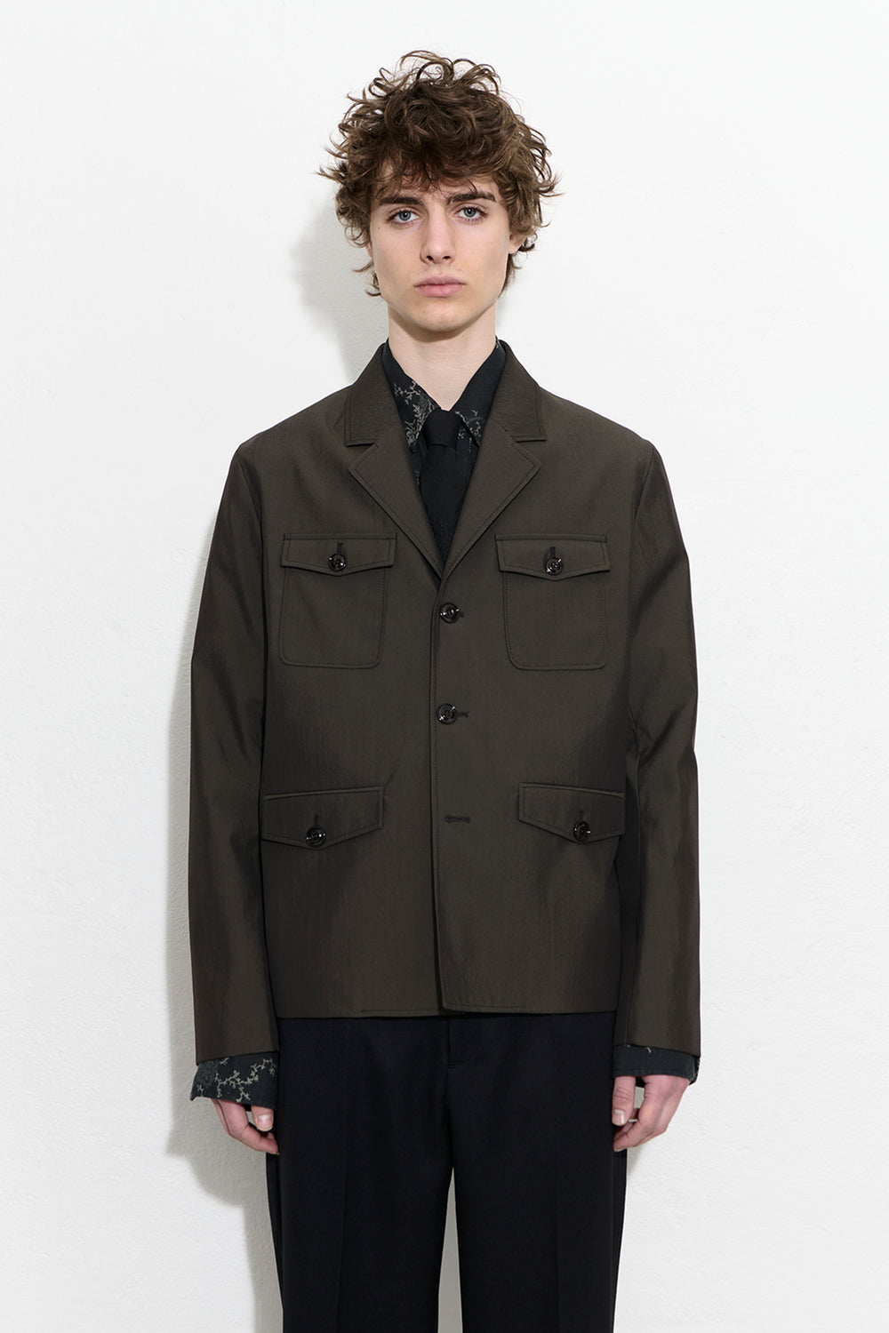 OUR LEGACY TRIP BLAZER Glazed Brown Durawool