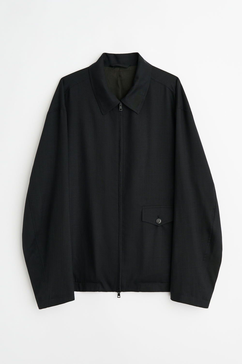 EVOLVED JACKET Eclipse Black Merino Voile