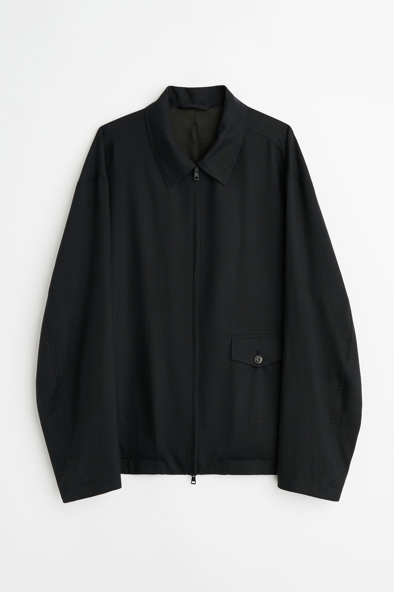 EVOLVED JACKET Eclipse Black Merino Voile