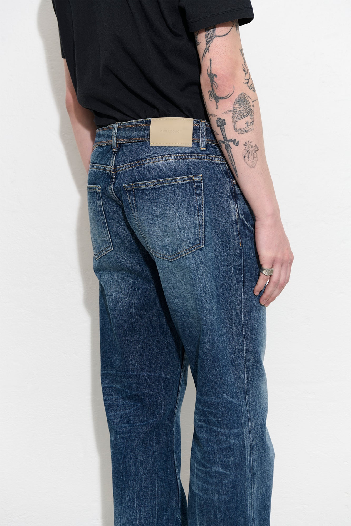 OUR LEGACY CARLSON CUT VIENNA BLUE