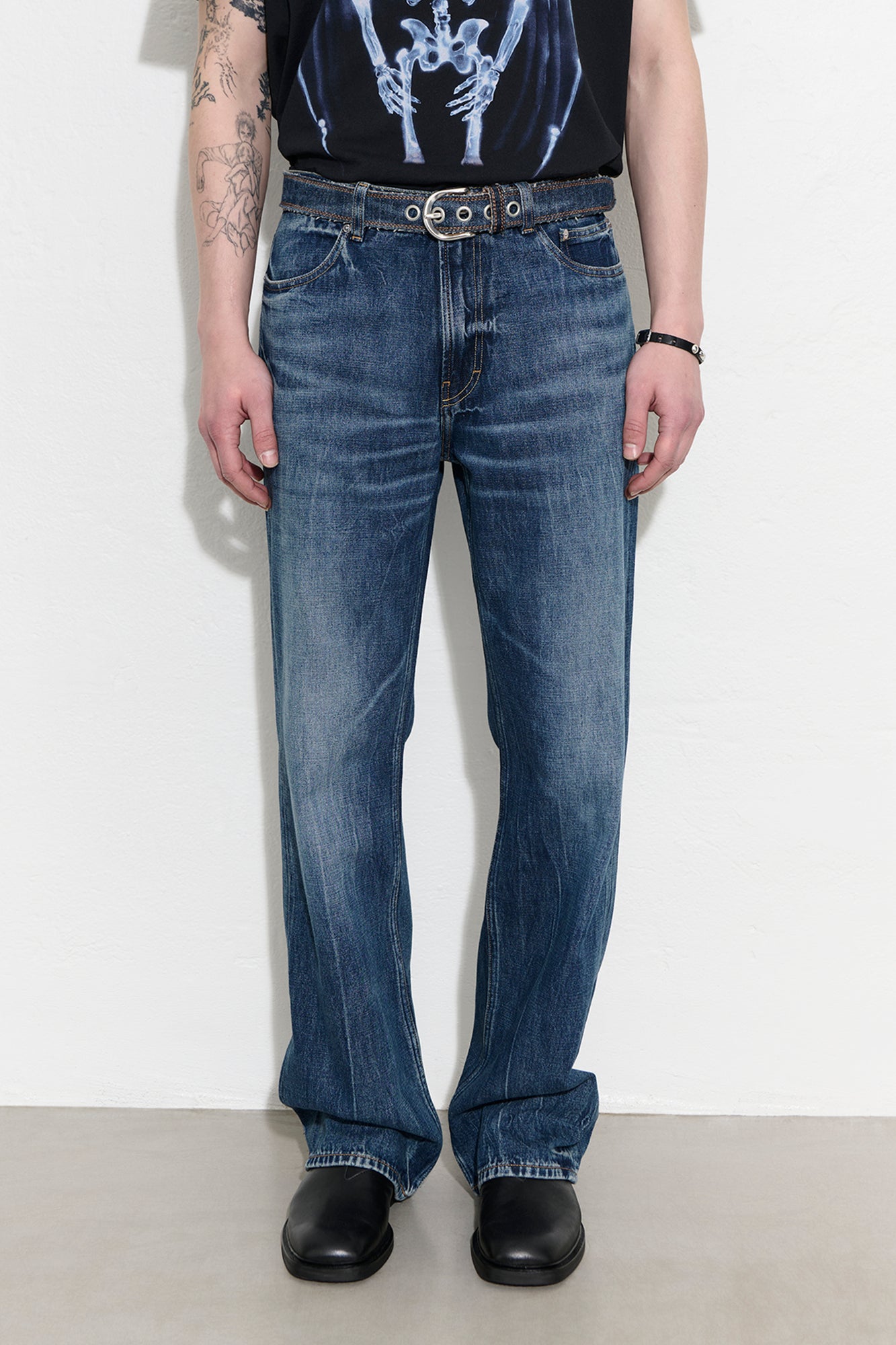 OUR LEGACY CARLSON CUT VIENNA BLUE