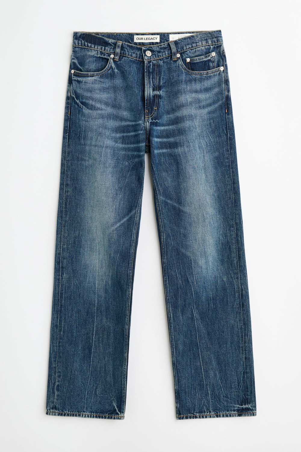 OUR LEGACY CARLSON CUT VIENNA BLUE