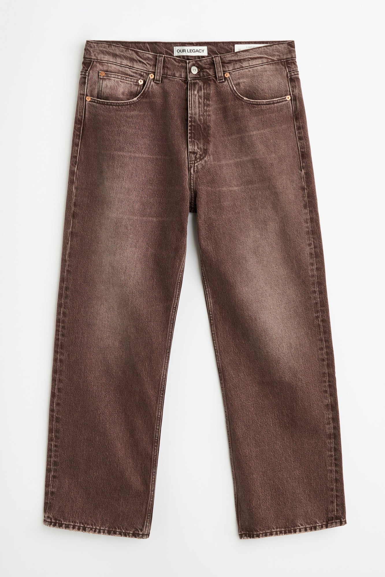 OUR LEGACY THIRD CUT Overdyed Choco Melon