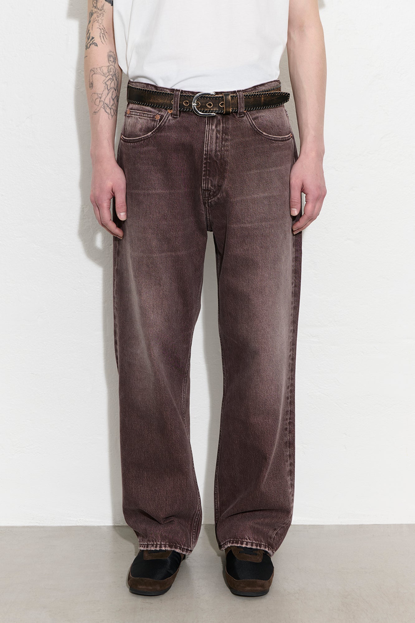 OUR LEGACY THIRD CUT Overdyed Choco Melon