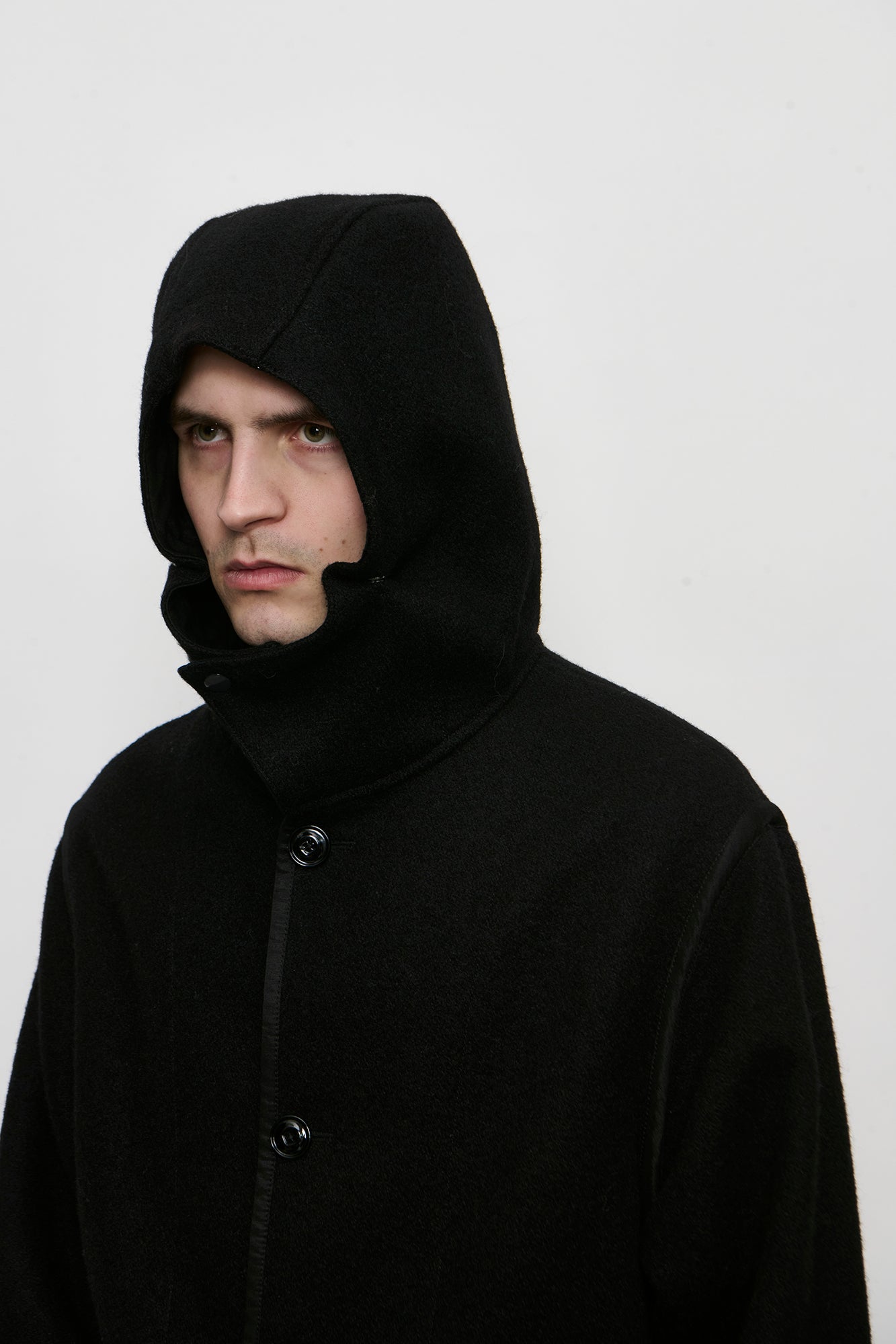 OUR LEGACY LINER JACKET Black Stamped Wool