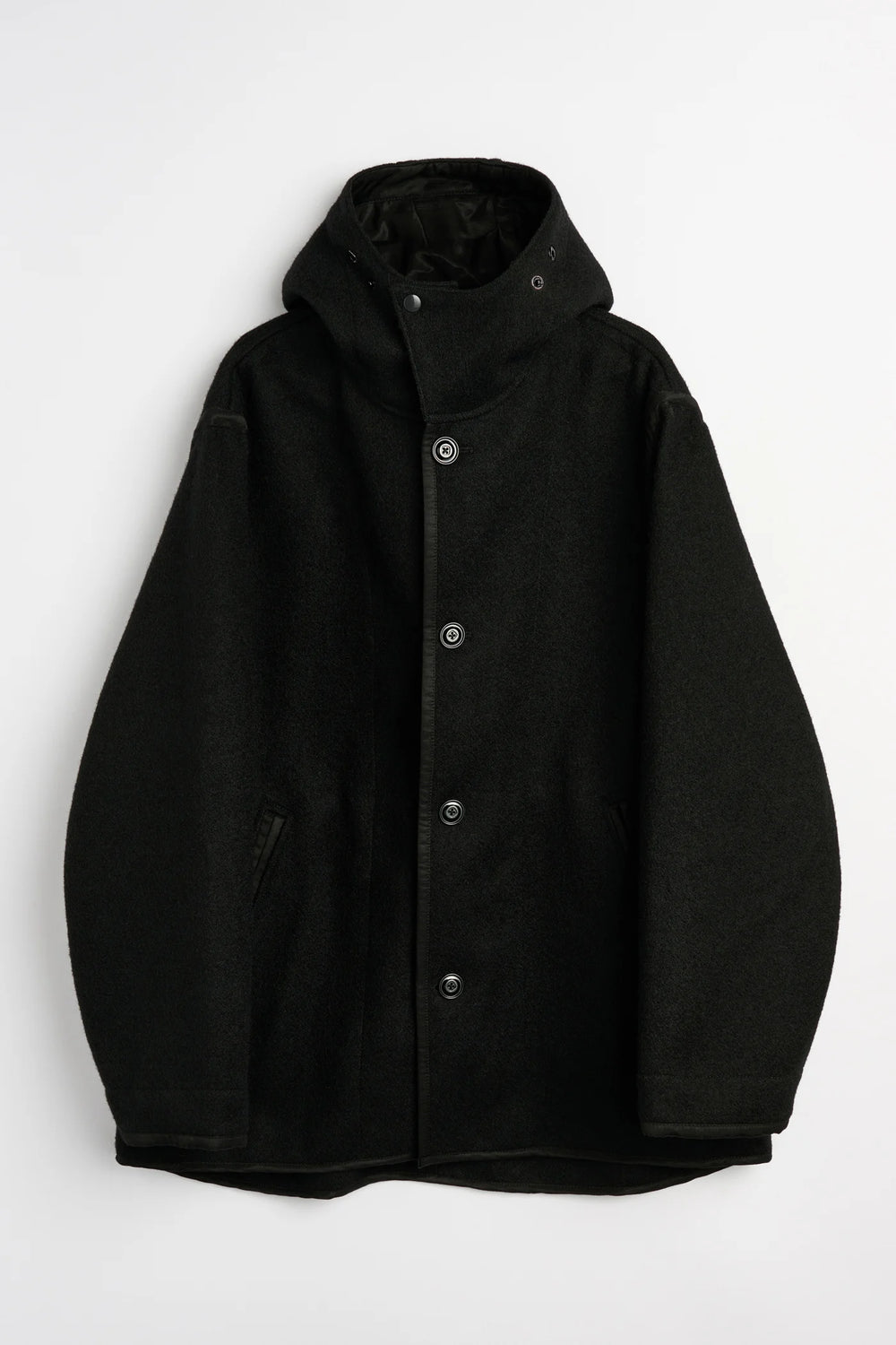 OUR LEGACY LINER JACKET Black Stamped Wool