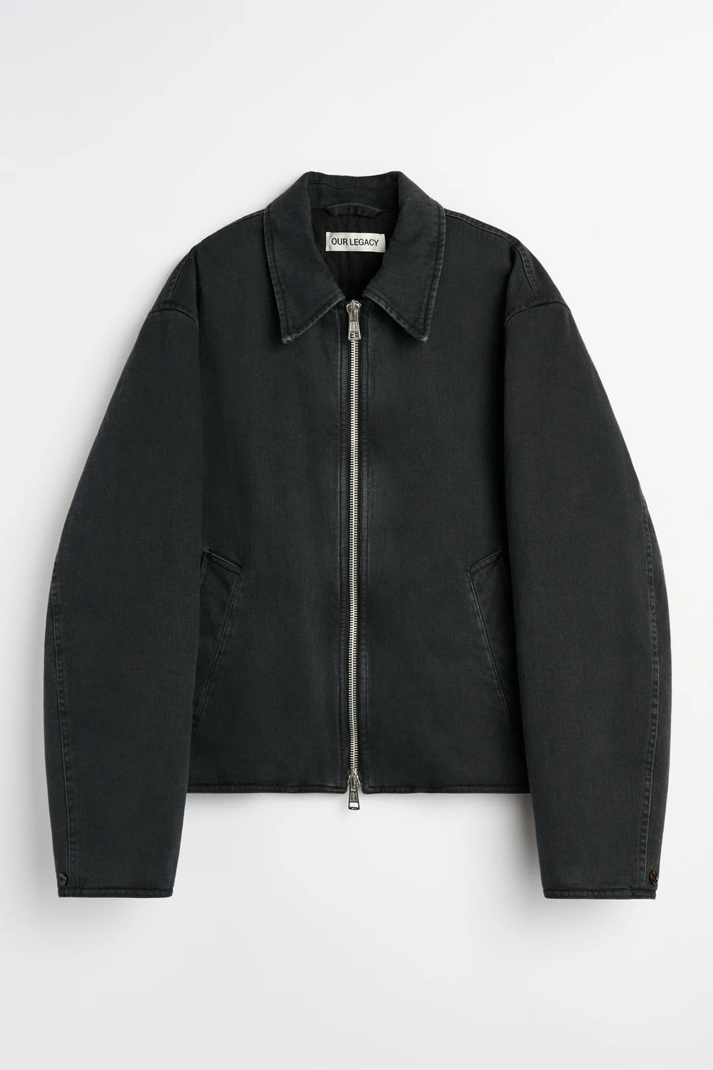 OUR LEGACY SLIGHT JACKET Enzyme Obsidian Field Sateen