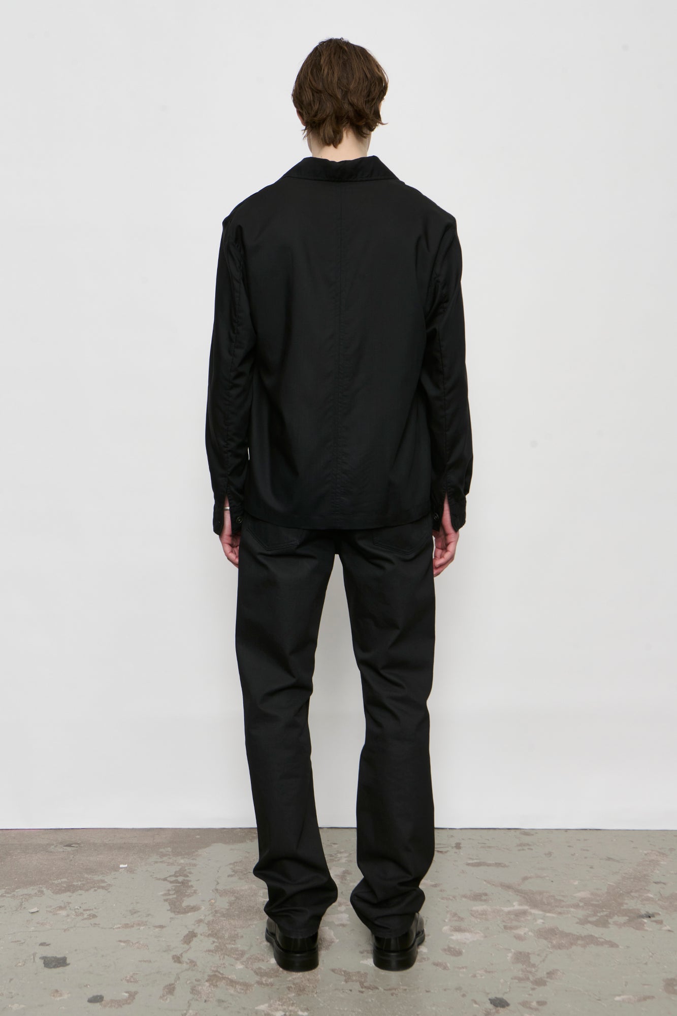 OUR LEGACY PRIAVTE SHIRT Void Black Veil Wool