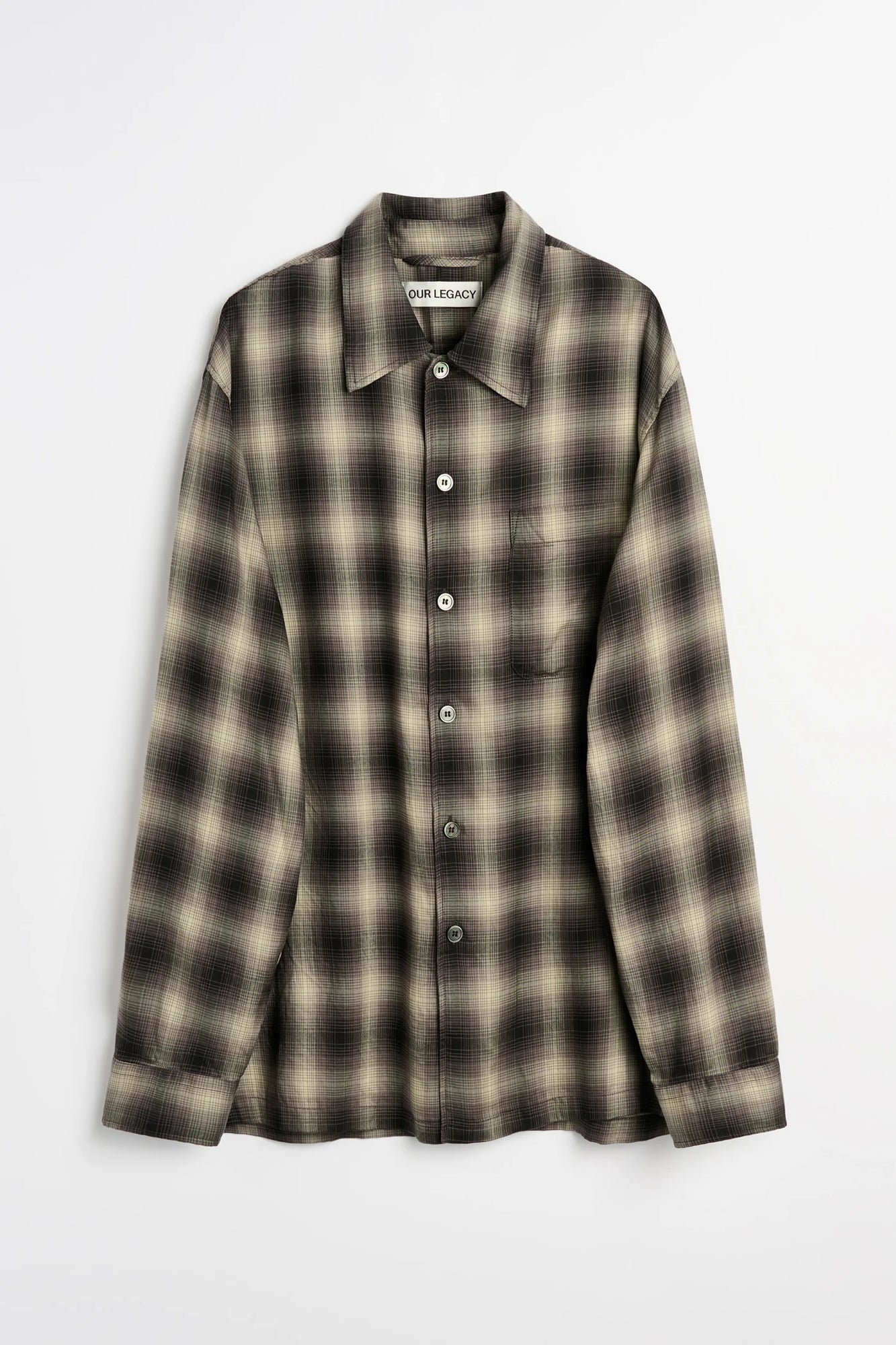 OUR LEGACY EVERY SHIRT Taos Check Saloon Tencel