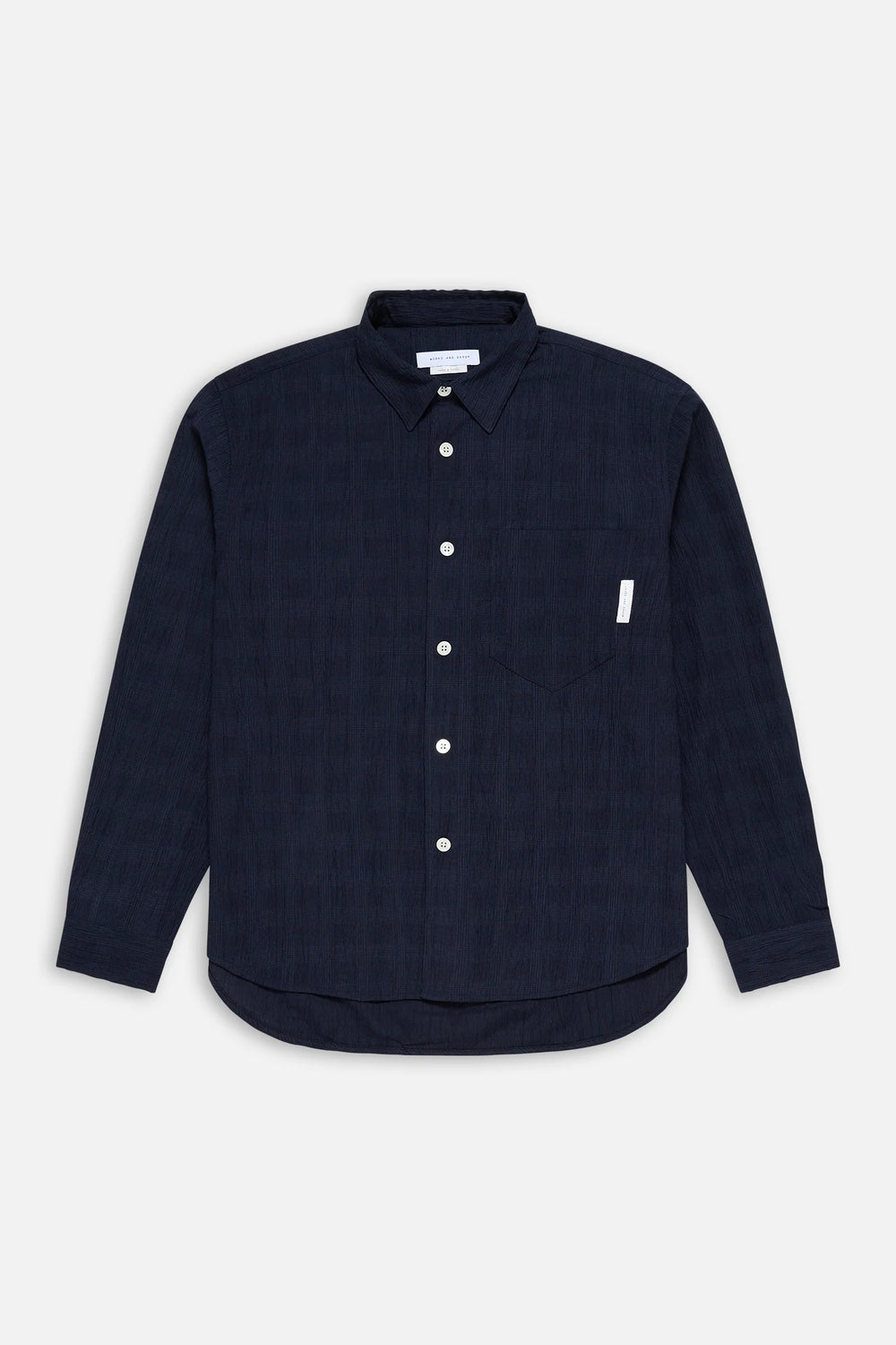 Works & Days Textured Classic Shirt