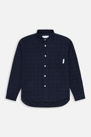 Works & Days Textured Classic Shirt
