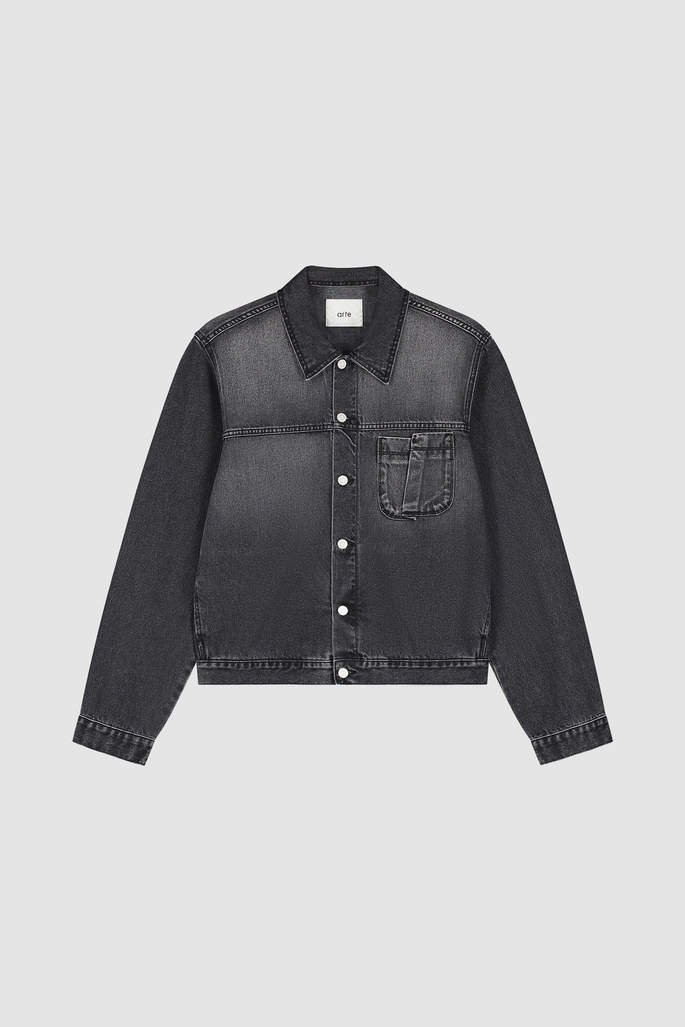 Arte Fold Pocket Denim Jacket