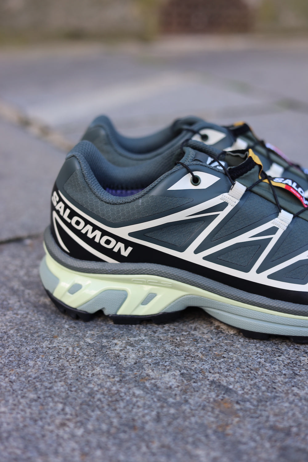 SALOMON XT-6 GTX URBAN CHIC/BLACK/LIME CREAM