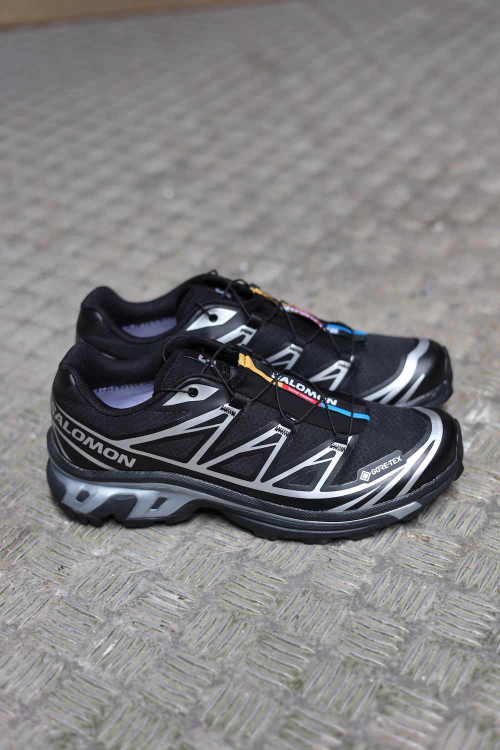 SALOMON XT-6 GTX BLACK SILVER