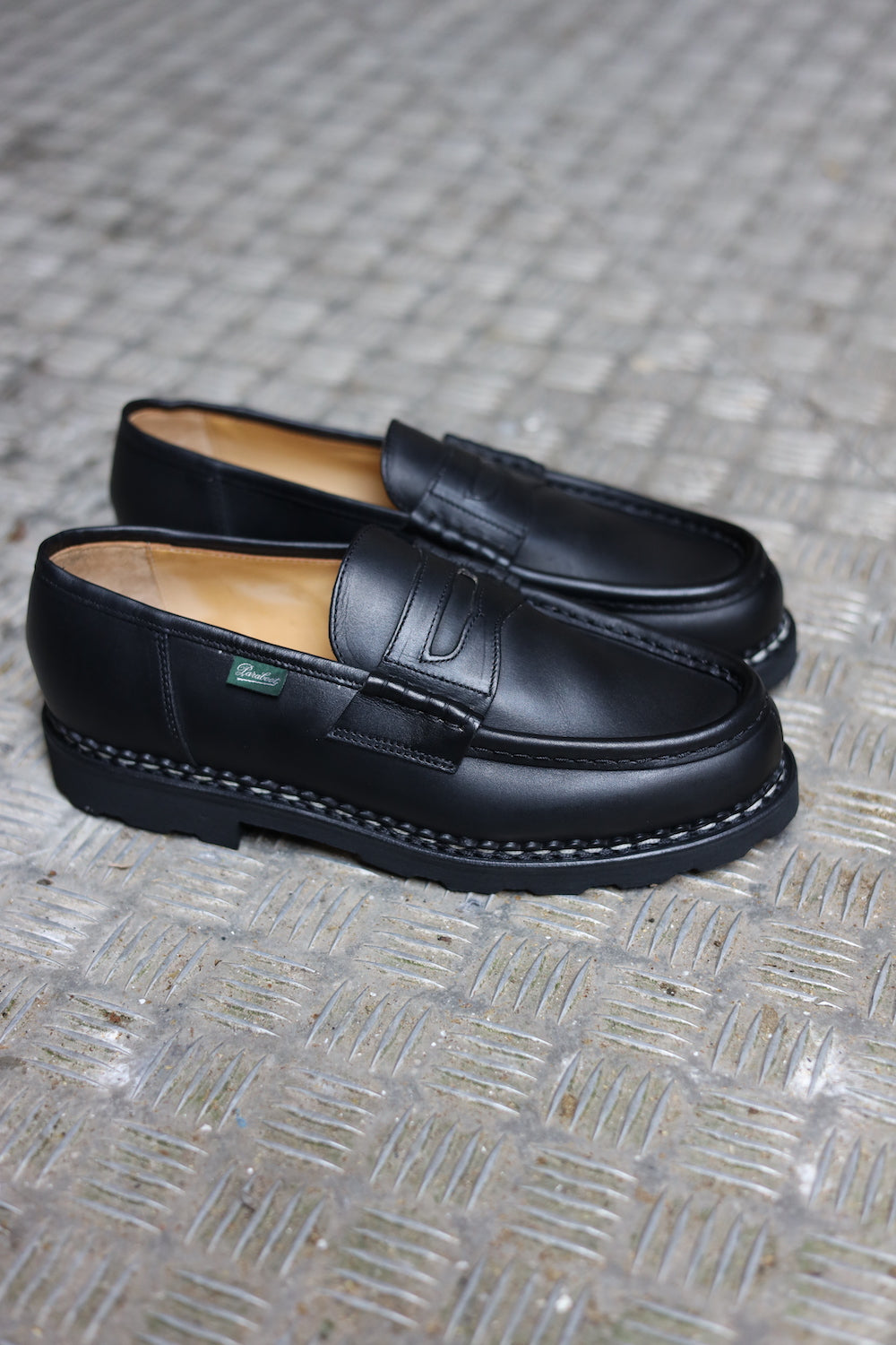 PARABOOT REIMS LISSE BLACK