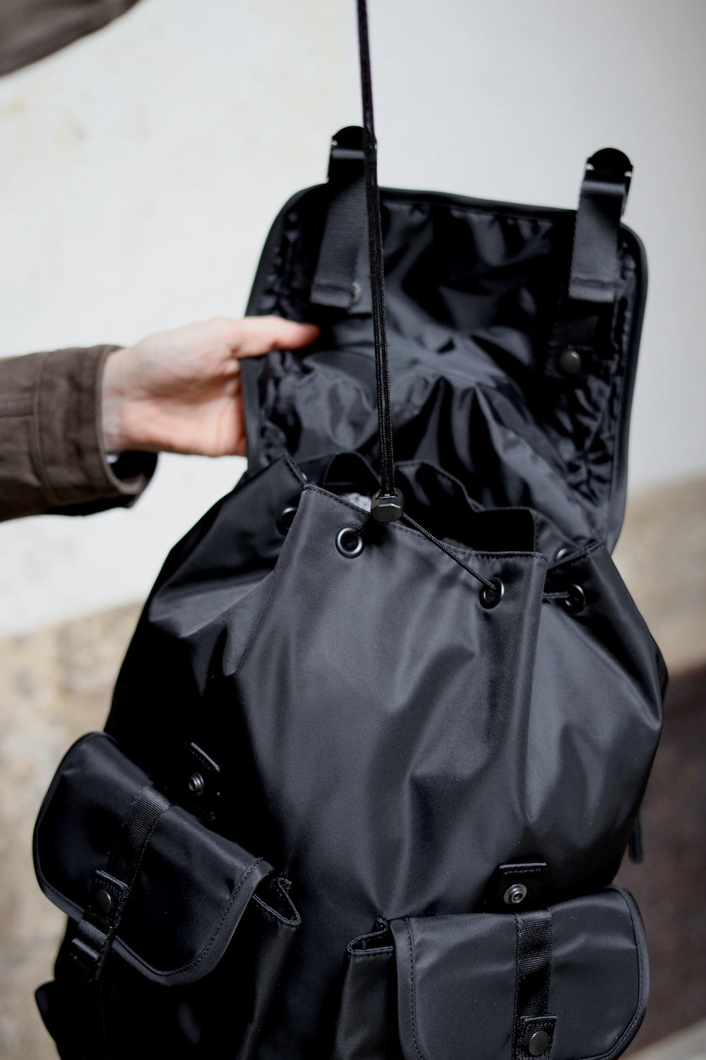 Worthwhile Movement 2PK Rucksack Black