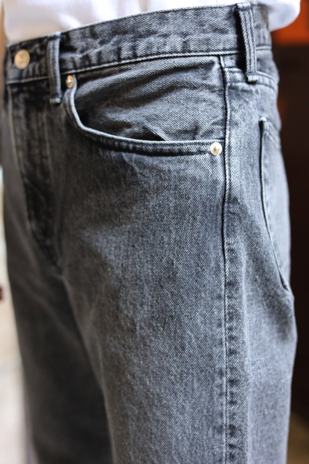 ORSLOW 107 BLACK WASH