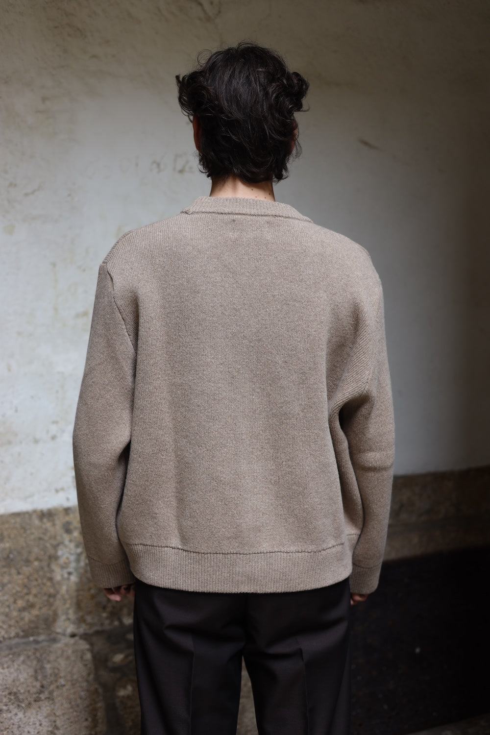 LC23 Cardigan Sweater Beige