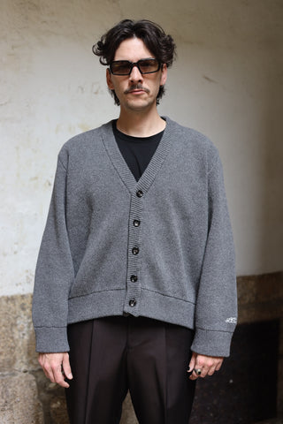 LC23 Cardigan Sweater Grey