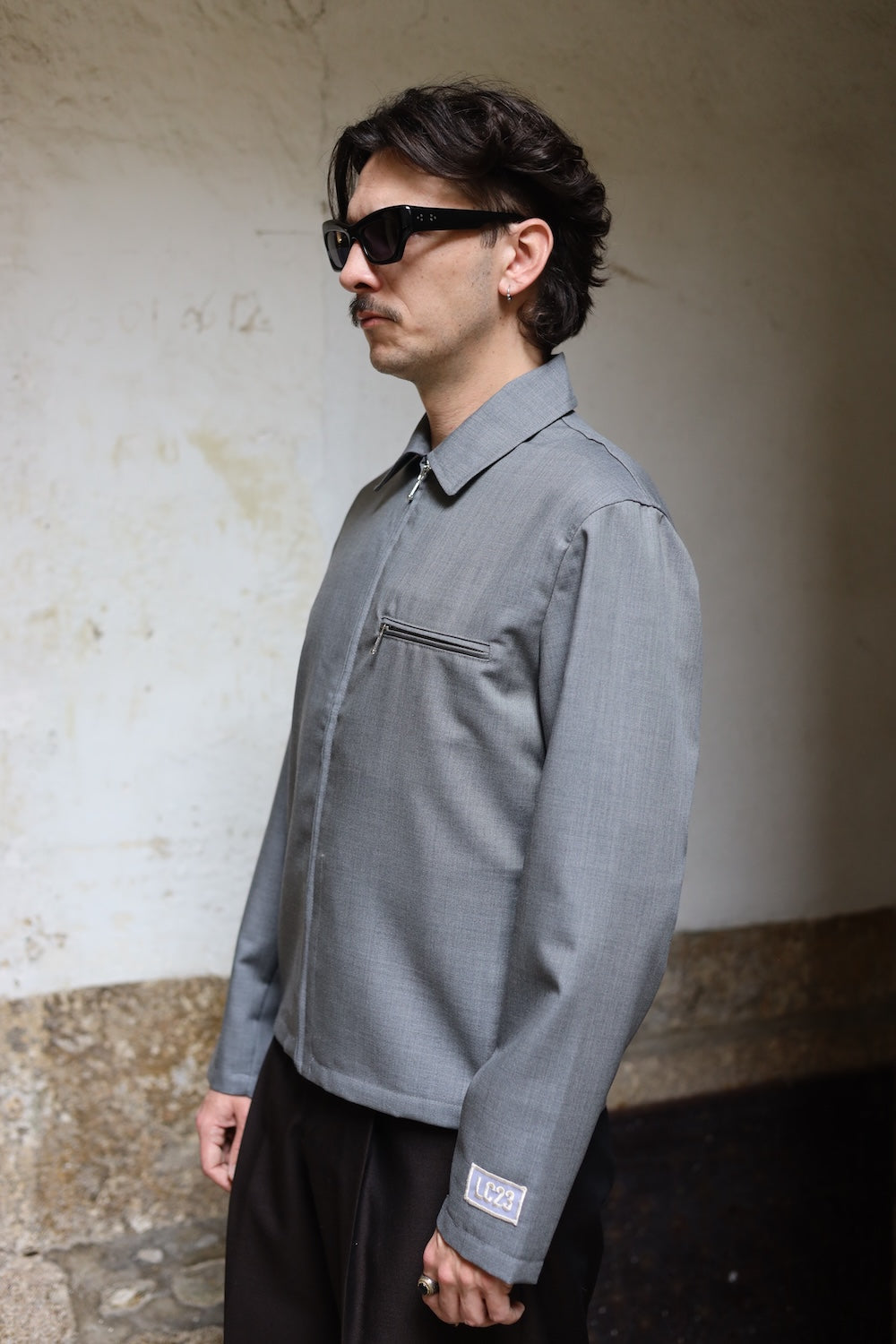 LC23 Marzotto Overshirt Grey