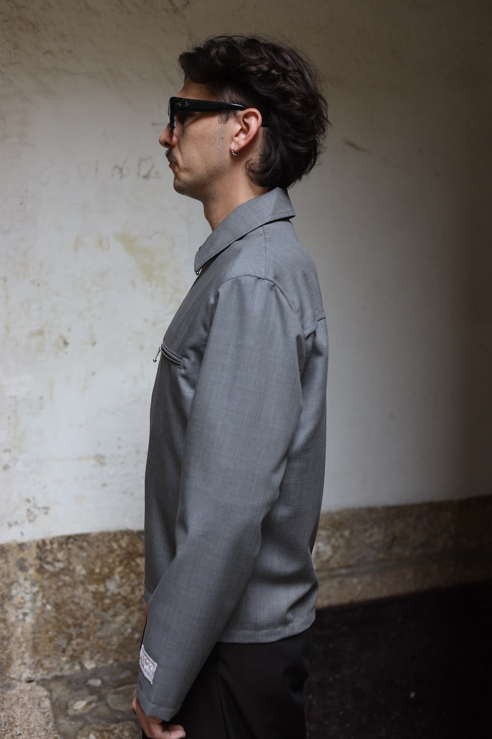 LC23 Marzotto Overshirt Grey