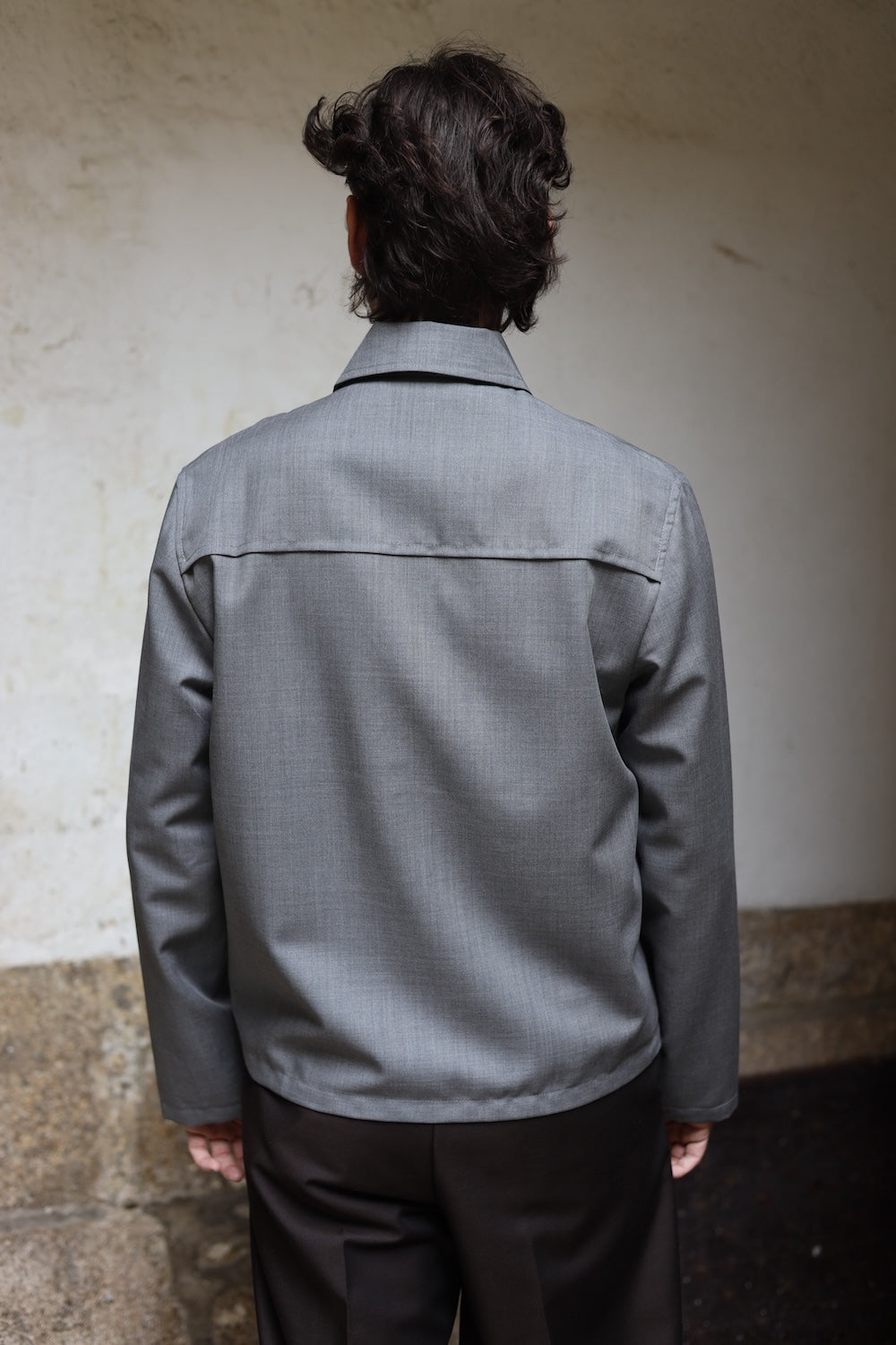 LC23 Marzotto Overshirt Grey