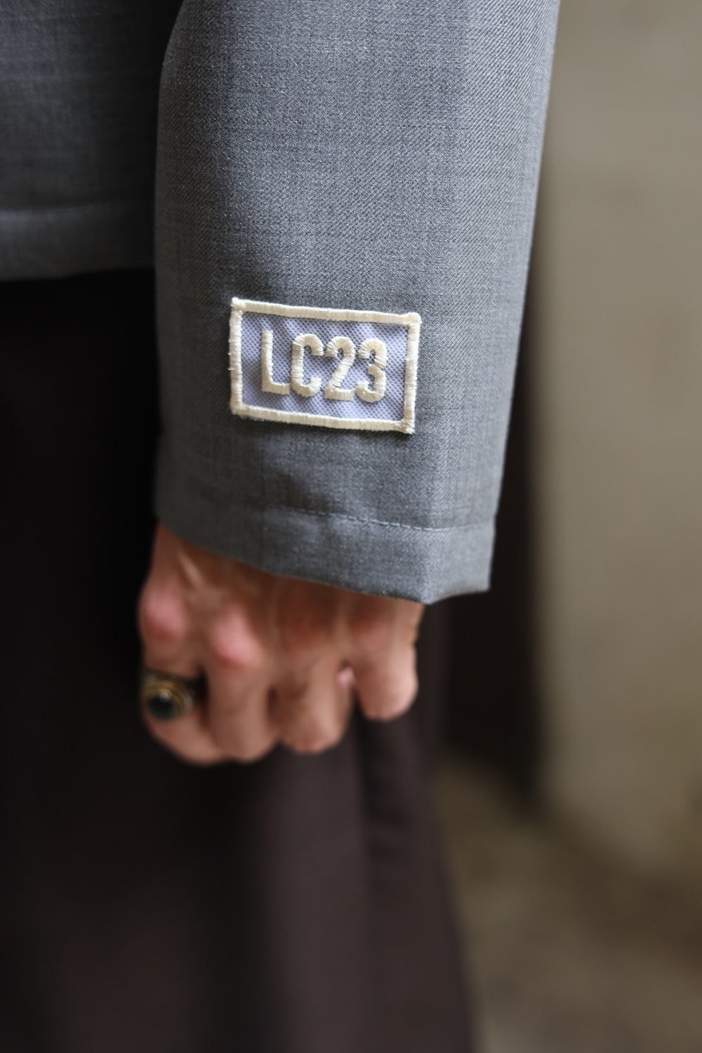 LC23 Marzotto Overshirt Grey