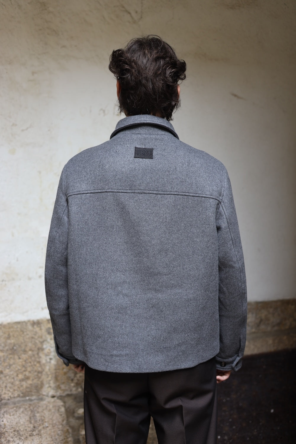 LC23 Multipocket Cloth Jacket Grey