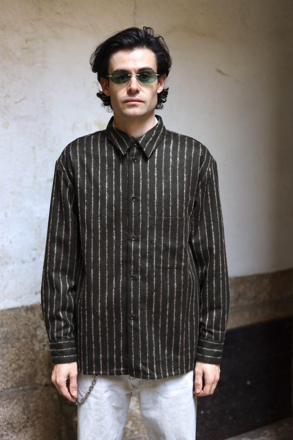 AKOG GUSTO SHIRT SAMON STRIPE