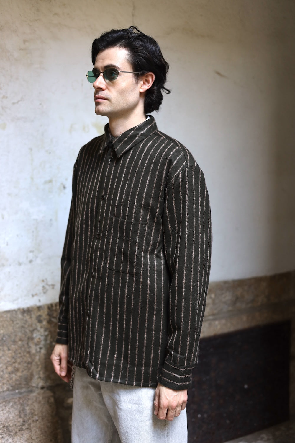 AKOG GUSTO SHIRT SAMON STRIPE