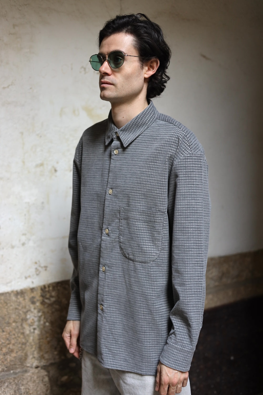 AKOG GUSTO PASTEL CHECKERED FINE CORD