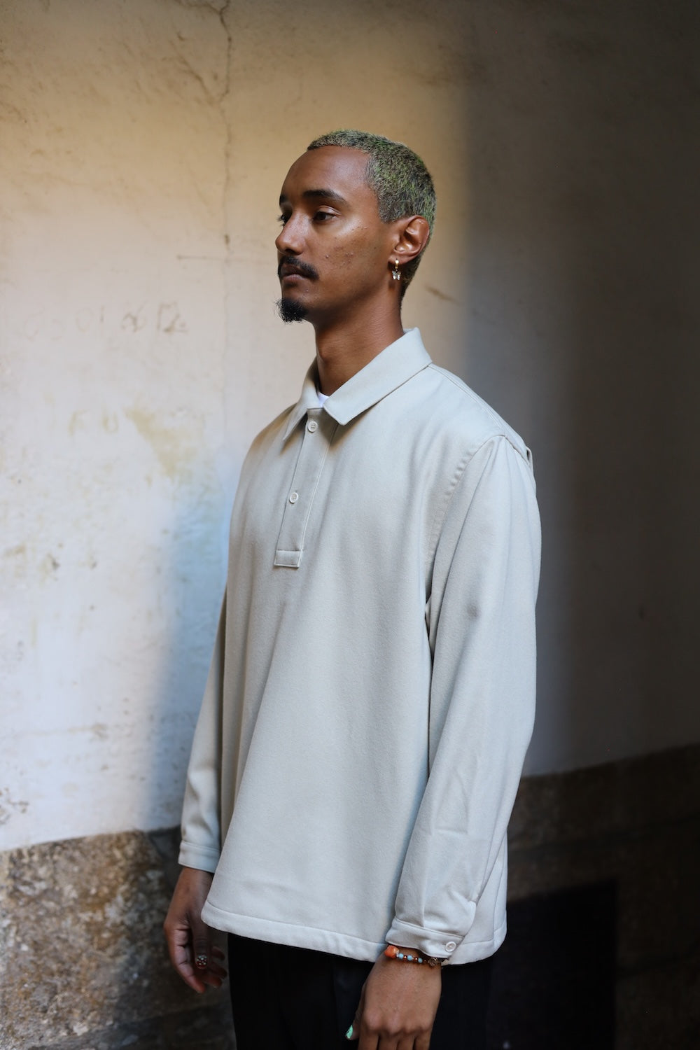 Still By Hand W/N pullover shirt Taupe