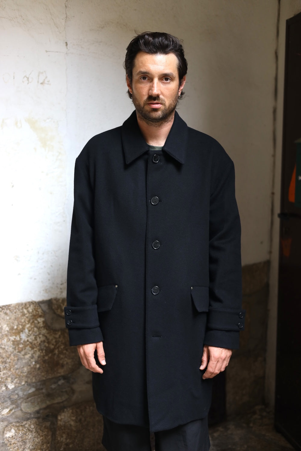 Mackintosh Humbie GTS wool Black